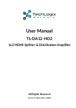 Techlogix TL-DA12-HD2 User Manual preview