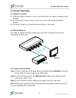 Предварительный просмотр 8 страницы Techlogix TL-DA14-HD User Manual