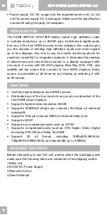 Preview for 8 page of Techly H42B User Manual