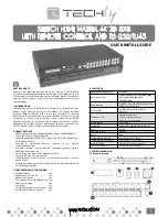 Preview for 1 page of Techly HDMI-MXA88 Quick Install Manual