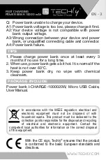 Preview for 3 page of Techly I-CHARGE-1000020W Manual