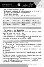 Preview for 5 page of Techly I-CHARGE-1000020W Manual