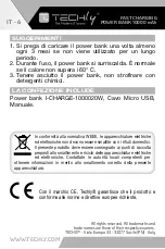 Preview for 6 page of Techly I-CHARGE-1000020W Manual