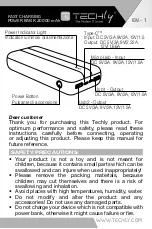 Preview for 1 page of Techly I-CHARGE-2000020W Manual