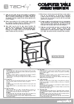 Techly ICA-TB 218 Assembly Instruction предпросмотр