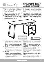 Techly ICA-TB 3533W Assembly Instruction Manual preview