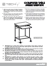 Techly ICA-TB S005 Assembly Instruction preview