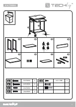 Предварительный просмотр 2 страницы Techly ICA-TB S005 Assembly Instruction