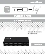 Techly ICKV108DTY User Manual preview