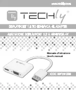 Techly ICOC DSP-VH1220 User Manual preview