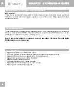 Preview for 8 page of Techly ICOC DSP-VH1220 User Manual