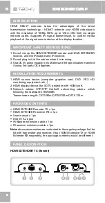 Preview for 8 page of Techly IDATA EXTIP-383 User Manual