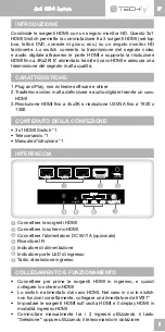 Preview for 3 page of Techly IDATA HDMI-4K31 User Manual