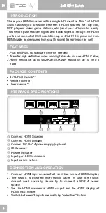 Preview for 6 page of Techly IDATA HDMI-4K31 User Manual