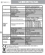Preview for 10 page of Techly IDATA HDMI-4K4 User Manual