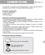 Preview for 23 page of Techly IDATA HDMI-4K4 User Manual