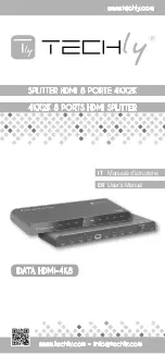 Предварительный просмотр 1 страницы Techly IDATA HDMI-4K8 User Manual