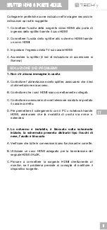 Предварительный просмотр 5 страницы Techly IDATA HDMI-4K8 User Manual