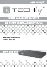 Techly IDATA HDMI-8C5 User Manual preview