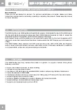 Preview for 8 page of Techly IDATA HDMI-8C5 User Manual