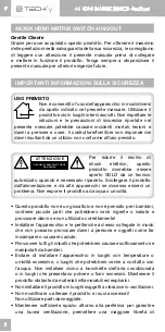 Preview for 2 page of Techly IDATA HDMI-MX42 User Manual