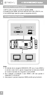 Preview for 4 page of Techly IDATA HDMI-MX42 User Manual