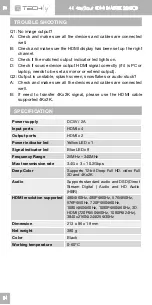 Preview for 14 page of Techly IDATA HDMI-MX42 User Manual