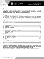 Preview for 2 page of Techly IDATA HDMI-MXB88 User Manual