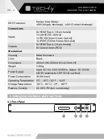 Preview for 4 page of Techly IDATA HDMI-MXB88 User Manual