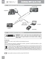 Preview for 4 page of Techly IDATA HDMI-VGA5 User Manual