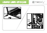 Preview for 3 page of Techly IDATA KB-200 Quick Start Manual