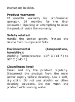 Preview for 13 page of Techmade TM-MUSWN4B Manual