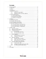 Preview for 4 page of Technalogix TP160 IRD User Manual