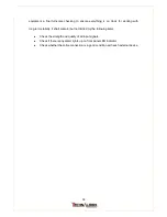 Preview for 39 page of Technalogix TP160 IRD User Manual