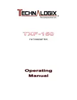 Technalogix TXF-150 Operating Manual предпросмотр