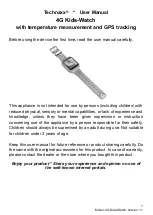 Technaxx 4G Kids-Watch User Manual preview