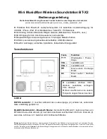 Предварительный просмотр 3 страницы Technaxx BT-X2 User Manual