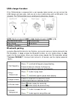 Preview for 3 page of Technaxx FMT900BT User Manual