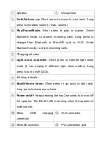 Предварительный просмотр 4 страницы Technaxx MusicMan BT–X26 User Manual