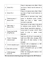 Preview for 4 page of Technaxx MusicMan Fabric BT-X44 User Manual