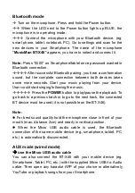 Preview for 5 page of Technaxx MusicMan KidsFun BT-X46 User Manual