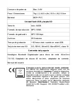 Preview for 73 page of Technaxx TX-103 User Manual