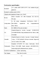 Preview for 118 page of Technaxx TX-103 User Manual