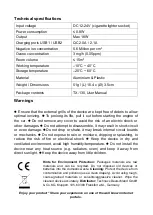 Preview for 3 page of Technaxx TX-130 User Manual