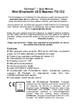 Technaxx TX-132 User Manual preview