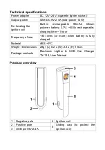 Предварительный просмотр 2 страницы Technaxx TX-134 User Manual