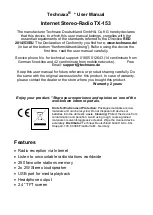 Technaxx TX-153 User Manual preview