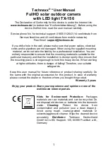 Preview for 1 page of Technaxx TX-156 User Manual