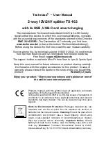 Technaxx TX-163 User Manual предпросмотр