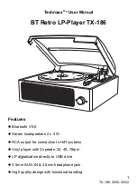 Preview for 1 page of Technaxx TX-186 User Manual